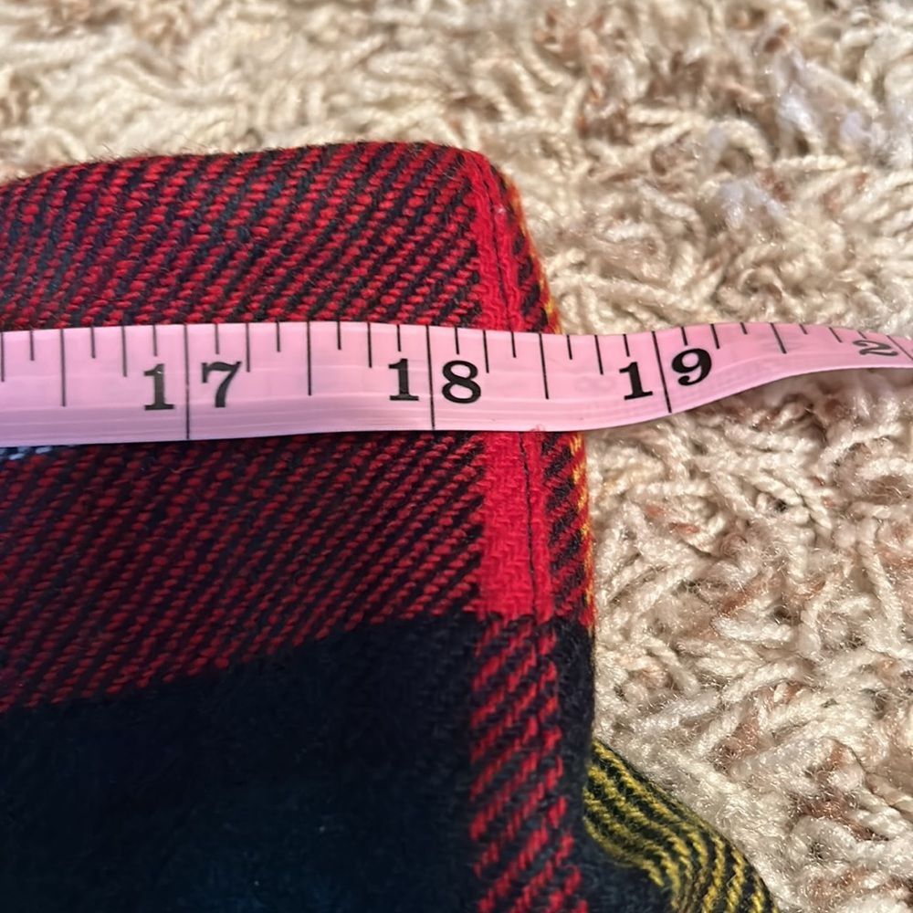 Polo Ralph Lauren - Women’s Wool Checked Mini Skirt - Size 14 - Picture 4 of 6